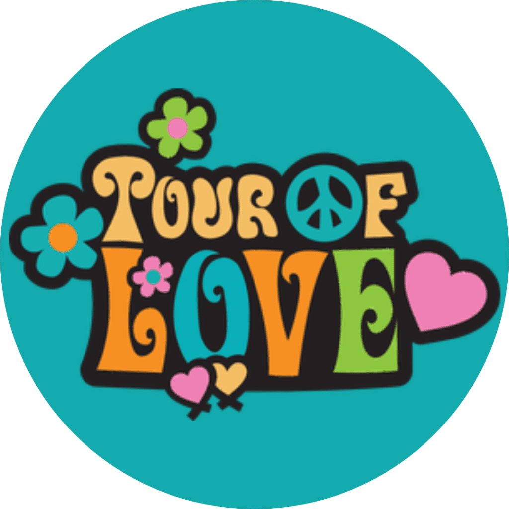 tour of Love circle logo